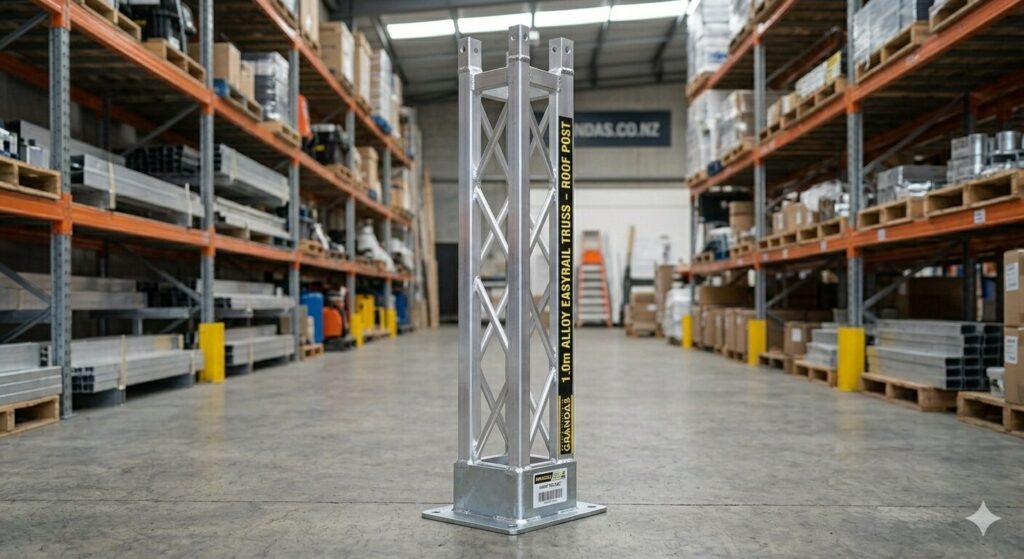 1.0m Alloy EasyRail Truss, roof post