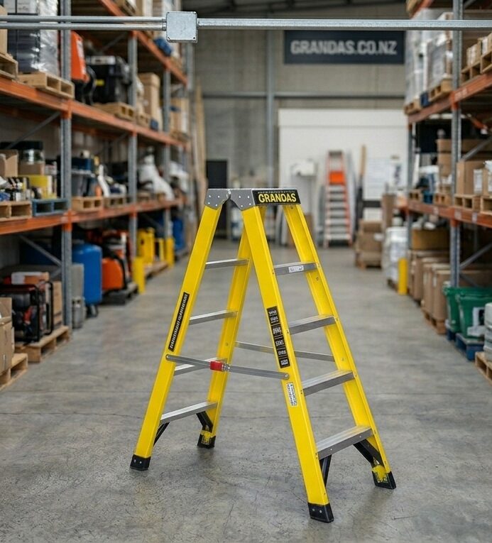 1.2m 4 Step Double Sided Ladder 120kg