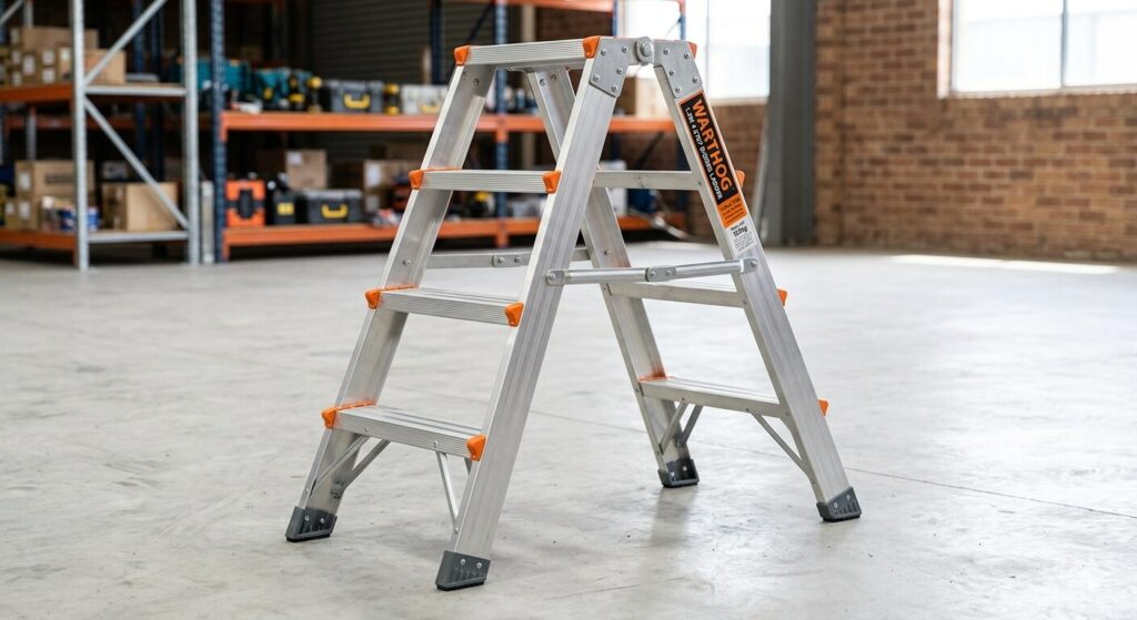 1.2m 4 Step Warthog DSided Ladder