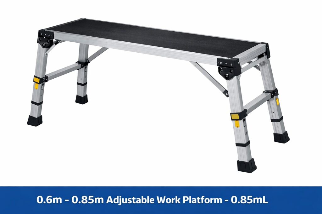 0.6-0.85m Adjustable work platform 0.85mL