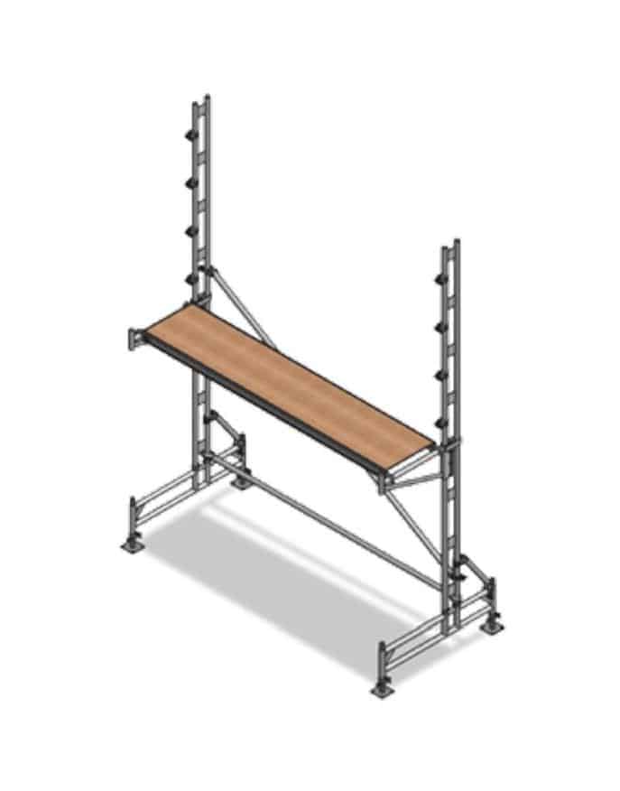 0.65m Alloy EasyRail Cantilever Bracket’