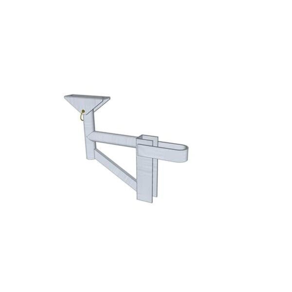 0.30m Alloy EasyRail Cantilever Bracket'