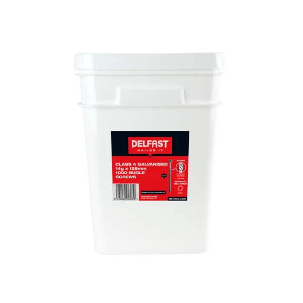 Delfast 125mm x 14g Galvanised Bugle Batten Screw 1000 pk