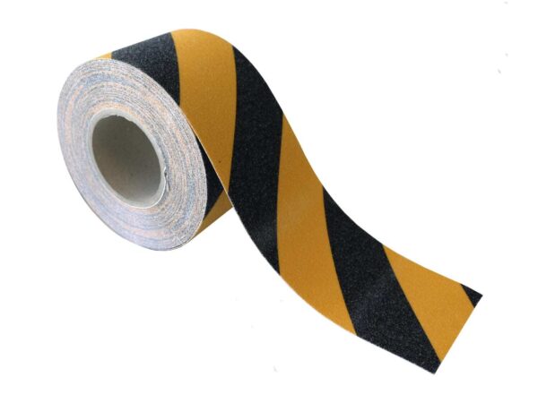 ESKO GRIT TAPE BLACK/YELLOW 100MM X 18M