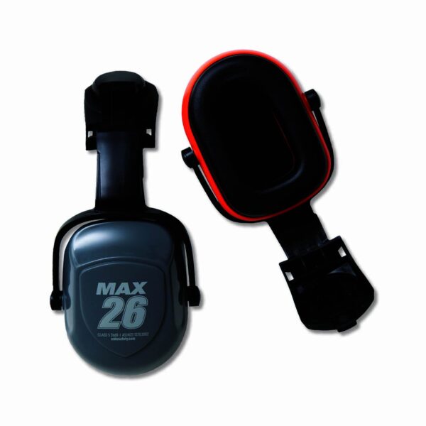 Esko Max26 Cap-attach Earmuffs Class 5 26dB, AS/NZS 1270:2002
