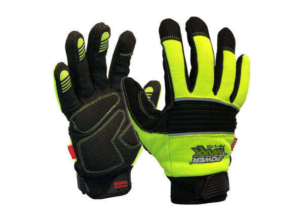 Esko Powermaxx Hi-Vis Mechanics Glove Pack of 12 - Image 2
