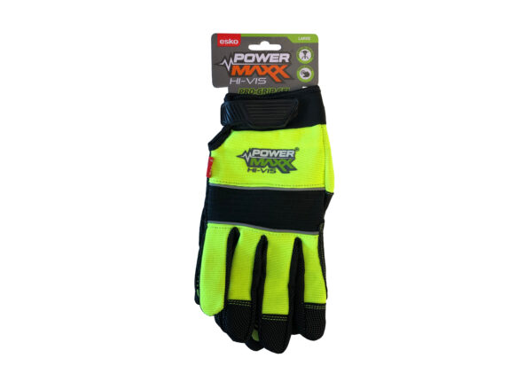 Esko Powermaxx Hi-Vis Mechanics Glove Pack of 12 - Image 3