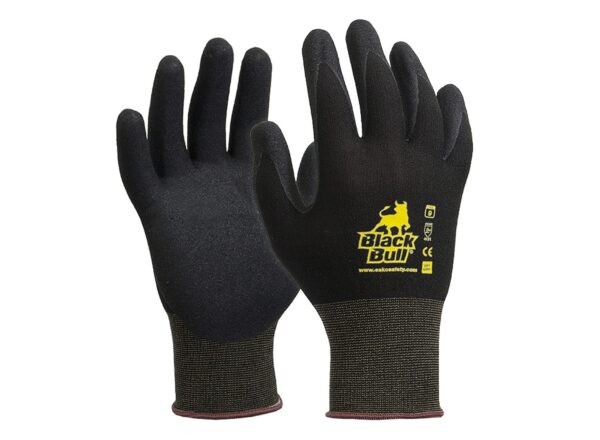 Esko Black Bull Nitrile Glove Pack of 12 - Image 2