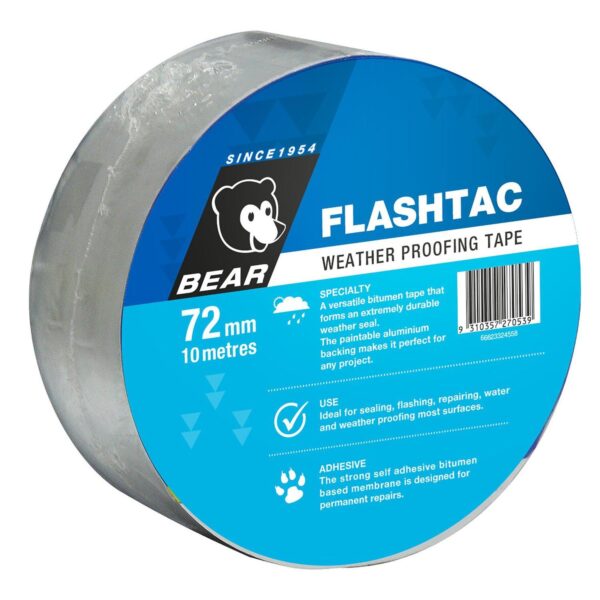 NORTON FLASHTAC TAPE 72mm x 10M 414-S BEAR